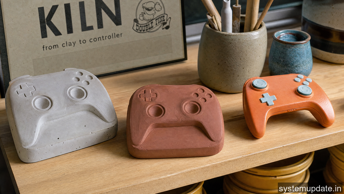 Inside Double Fine's Kiln: From Clay to Digital Controller