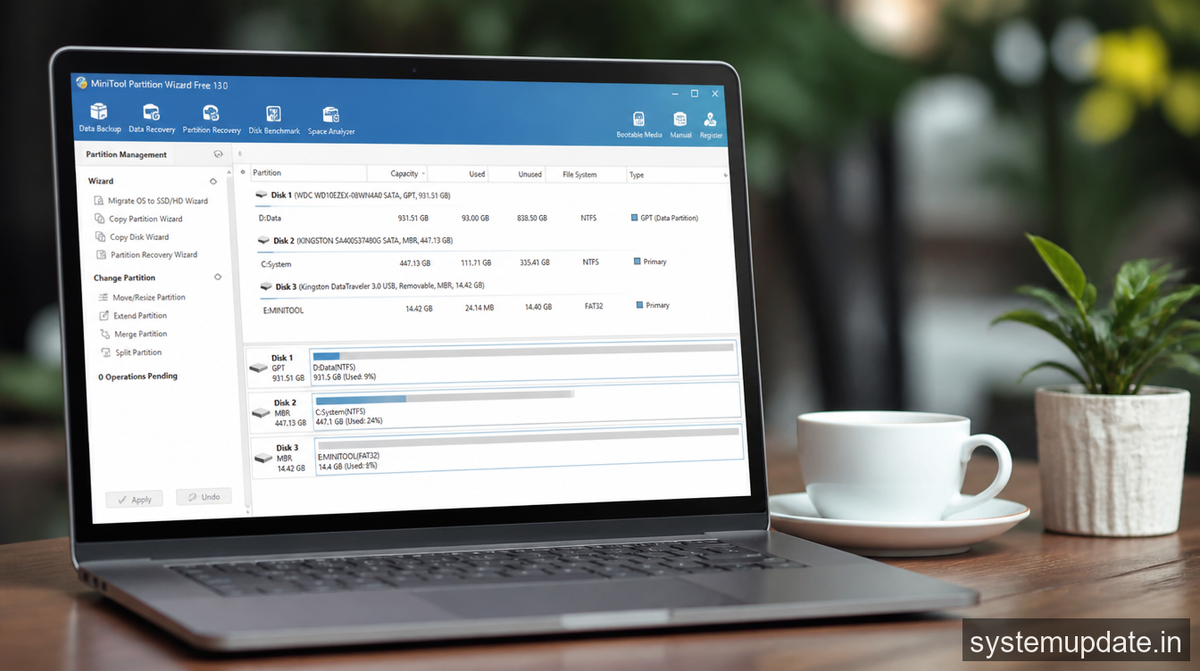 MiniTool Partition Wizard 13.0 Brings Enhanced Disk Management Features