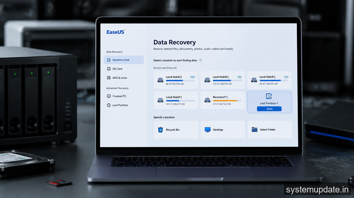 EaseUS Launches Complete Data Recovery Suite for Windows and Mac