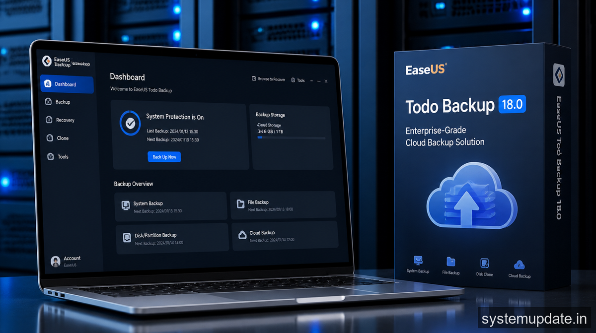 EaseUS Todo Backup 18.0: Enterprise-Grade Cloud Backup Solution Launch