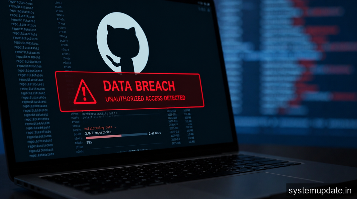 GitHub Breached — Employee Device Hack Led to Exfiltration of 3,800+ Internal Repos