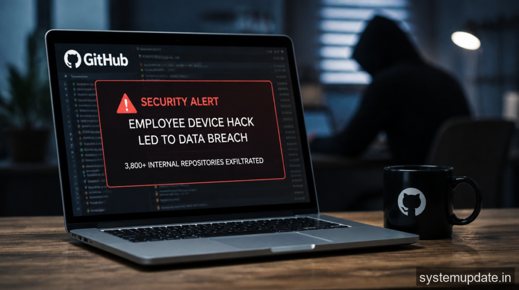 GitHub Breached — Employee Device Hack Led to Exfiltration of 3,800+ Internal Repos