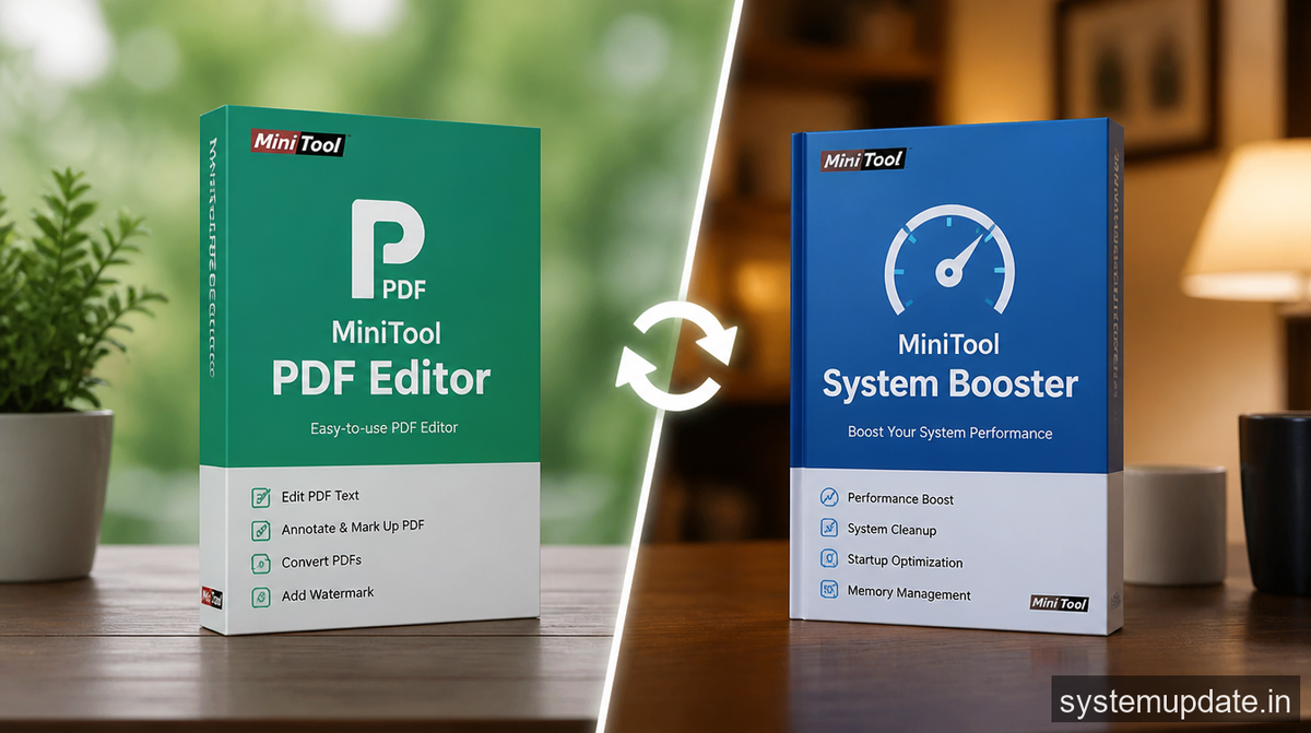 MiniTool PDF Editor and System Booster Updated - Latest Updates & Guide 1 MiniTool PDF Editor and System Booster Updated