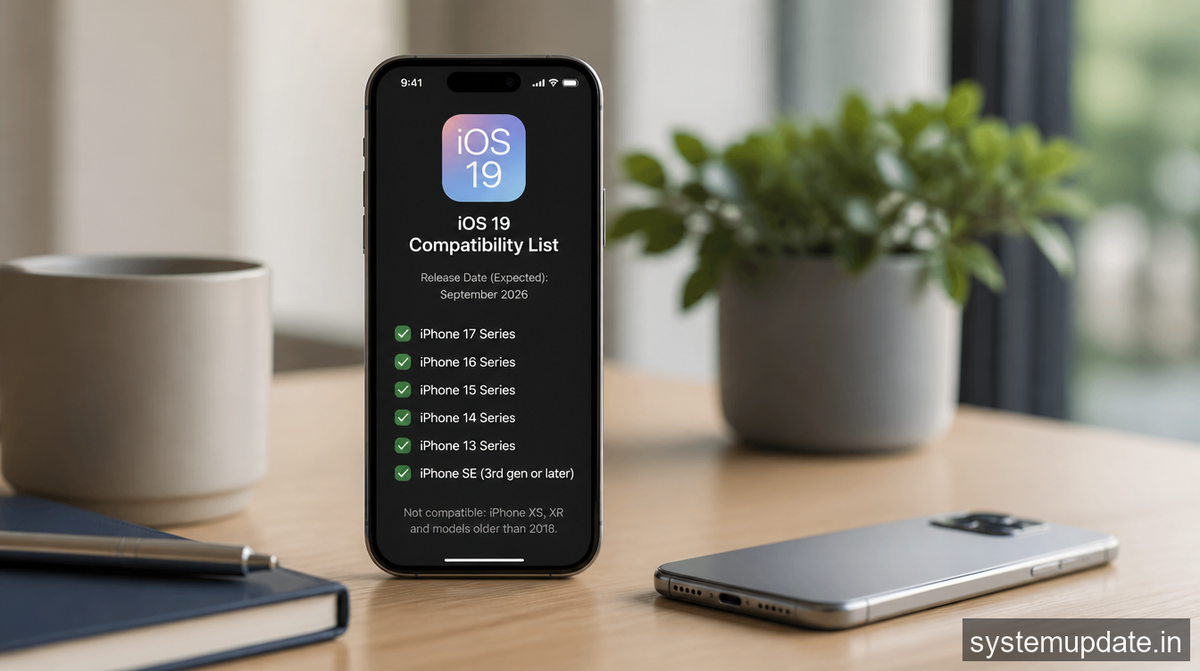 iOS 19 compatible Phone list 2026