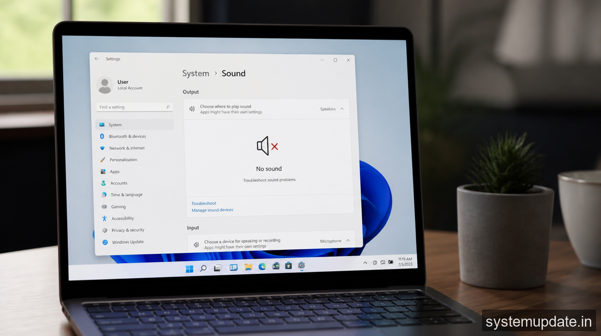 How to Fix No Sound on Windows 11 After Update