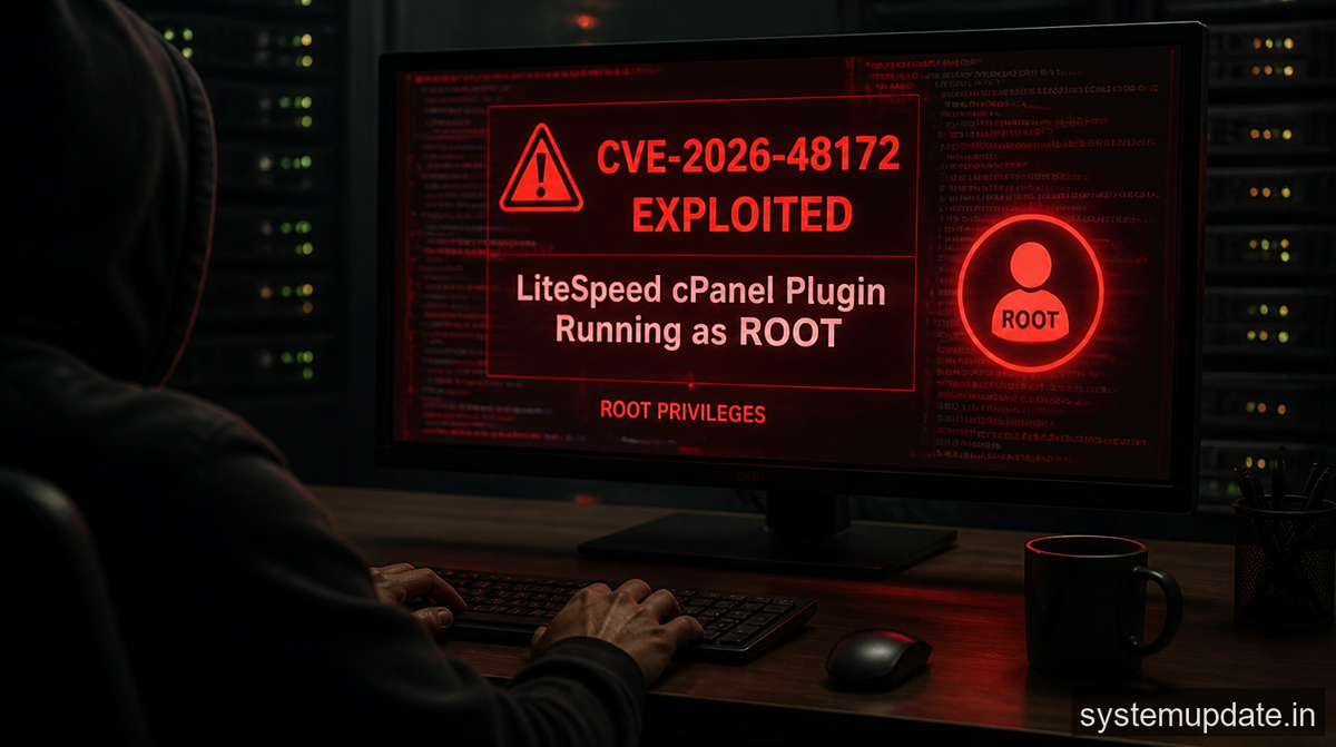 LiteSpeed cPanel Plugin CVE-2026-48172 Exploited to Run Scripts as Root: What You Need to Know 2 LiteSpeed cPanel Plugin CVE-2026-48172 Exploited to Run Scripts as Root