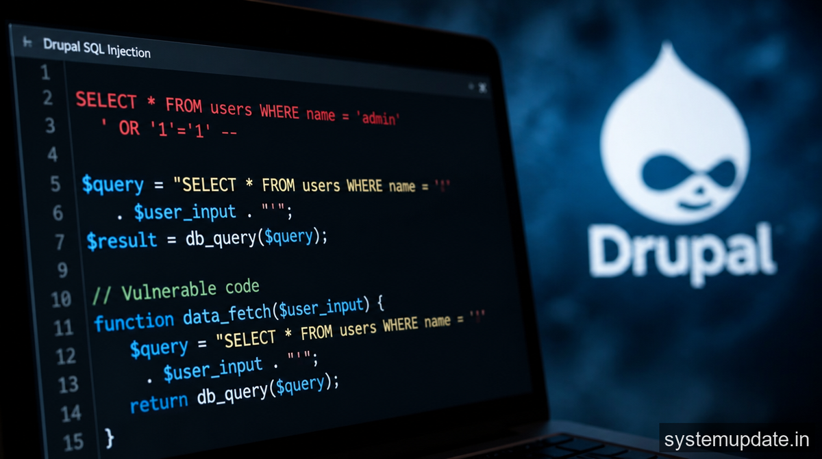 Drupal Core SQL Injection Bug Actively Exploited, Added to CISA KEV: What You Need to Know 2 Drupal Core SQL Injection Bug Actively Exploited, Added to CISA KEV