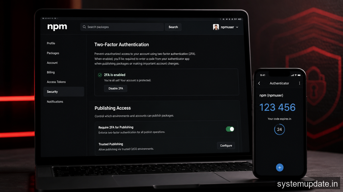 npm Adds 2FA-Gated Publishing and Package Install Controls Against Supply Chain Attacks