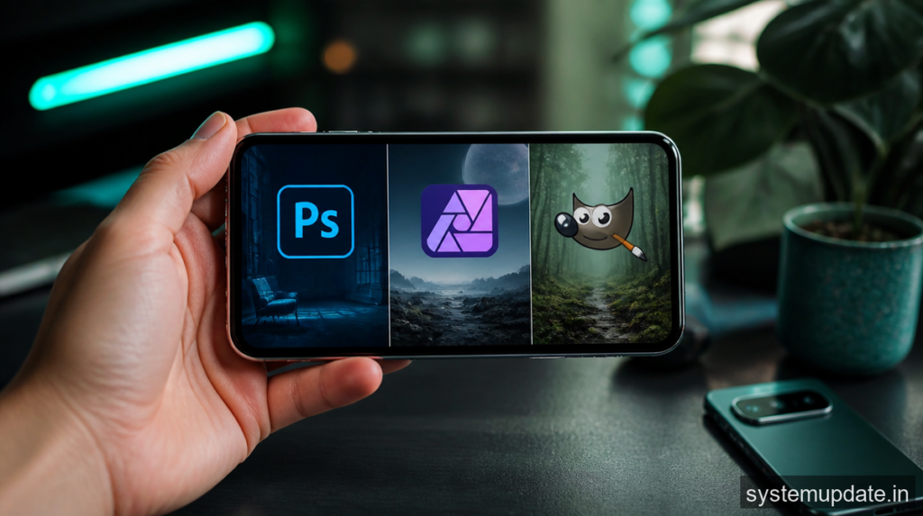 I tried Photoshop, Affinity, and GIMP for a month and the winner isn’t what you think Which Photo Editor Is Best in 2026? I tried Photoshop, Affinity, and GIMP for a month and the winner isn’t what you think