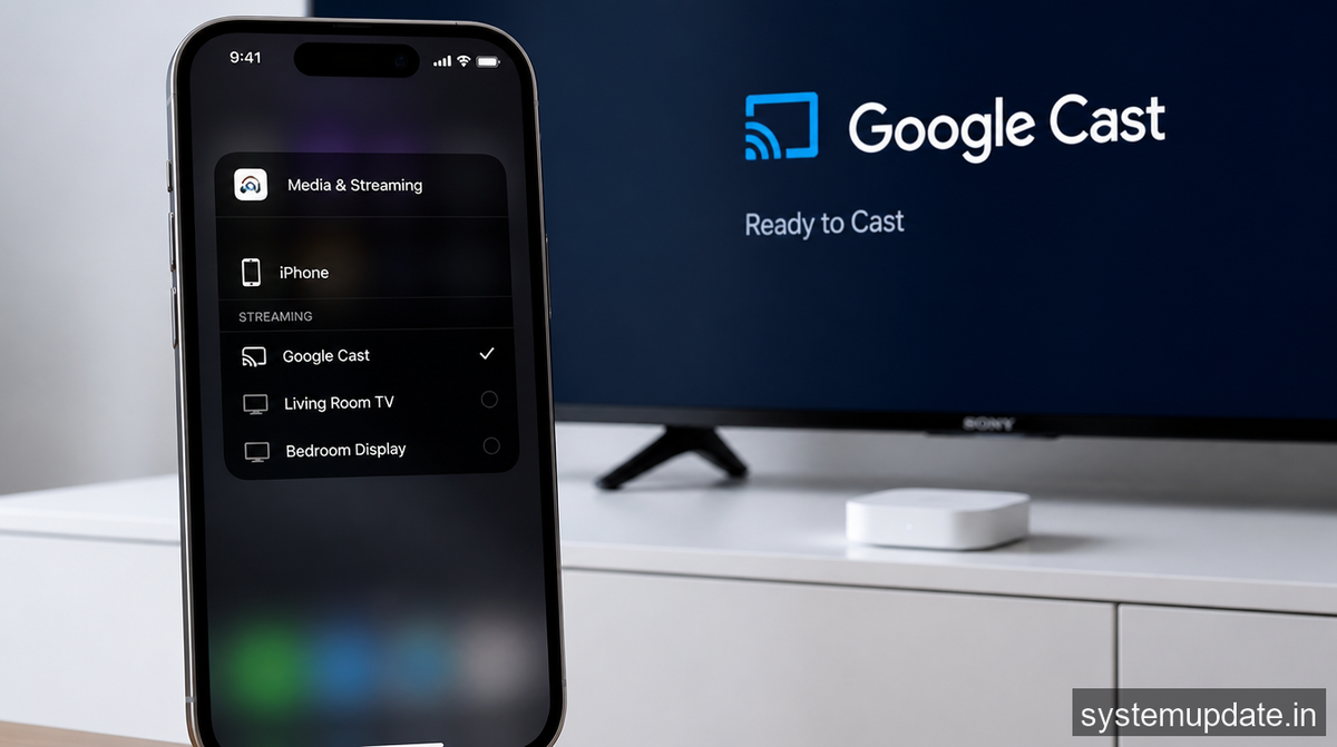 iOS 27 could offer native integration with Google Cast and other streaming protocols