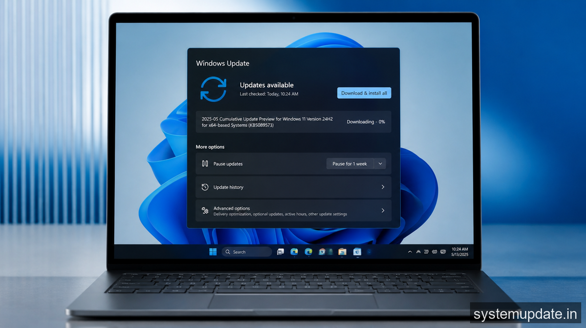 Windows 11 KB5089573 update released with performance improvements