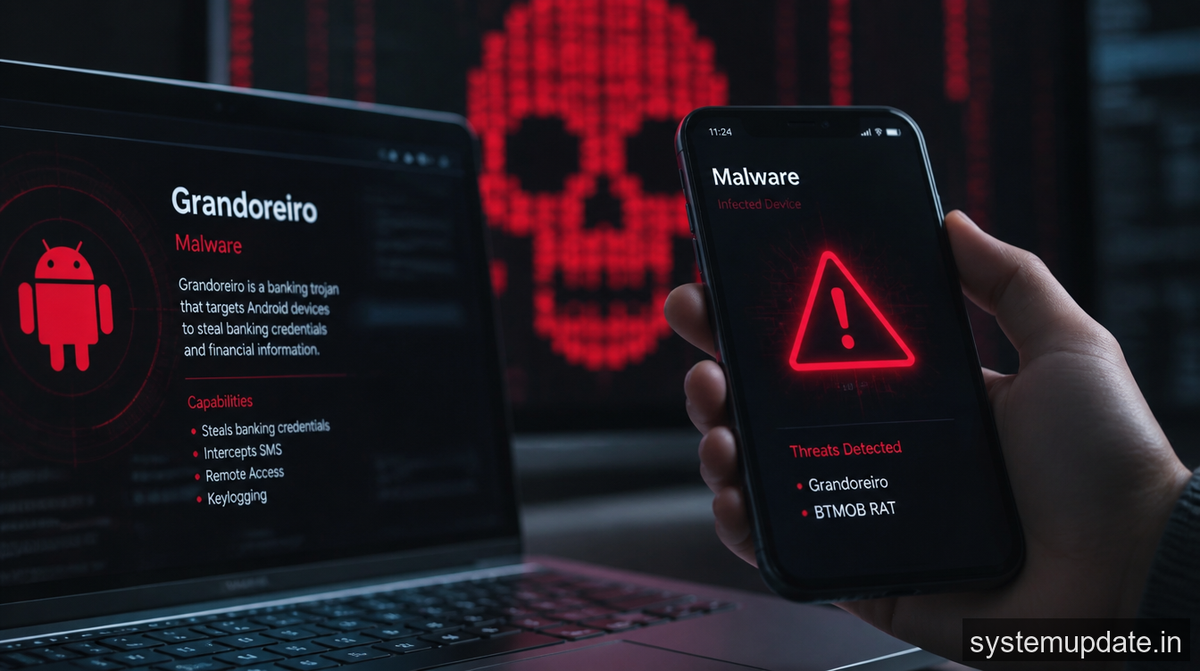 Grandoreiro Malware and BTMOB RAT Campaigns Target Windows and Android Users 3 Grandoreiro Malware and BTMOB RAT Campaigns Target Windows and Android Users