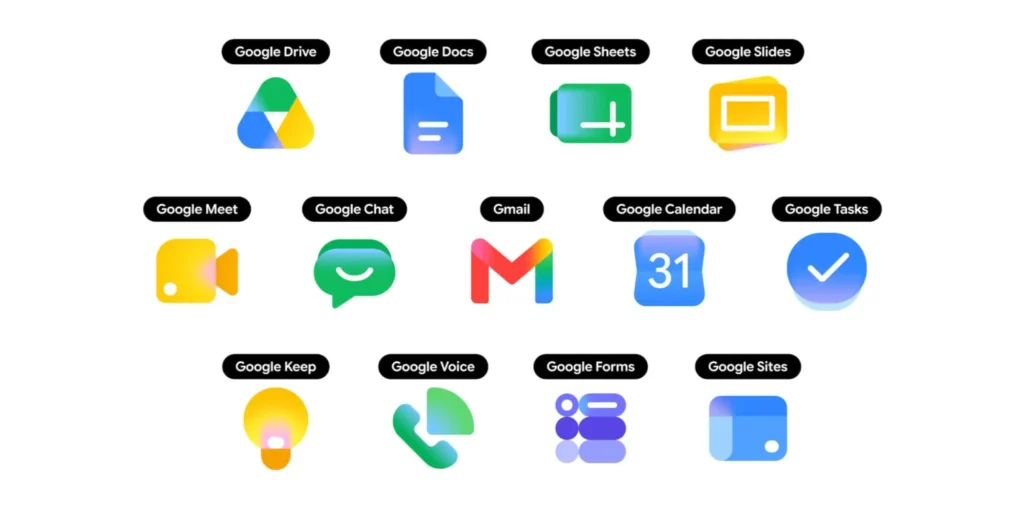 Google gradient icon redeisgn cover