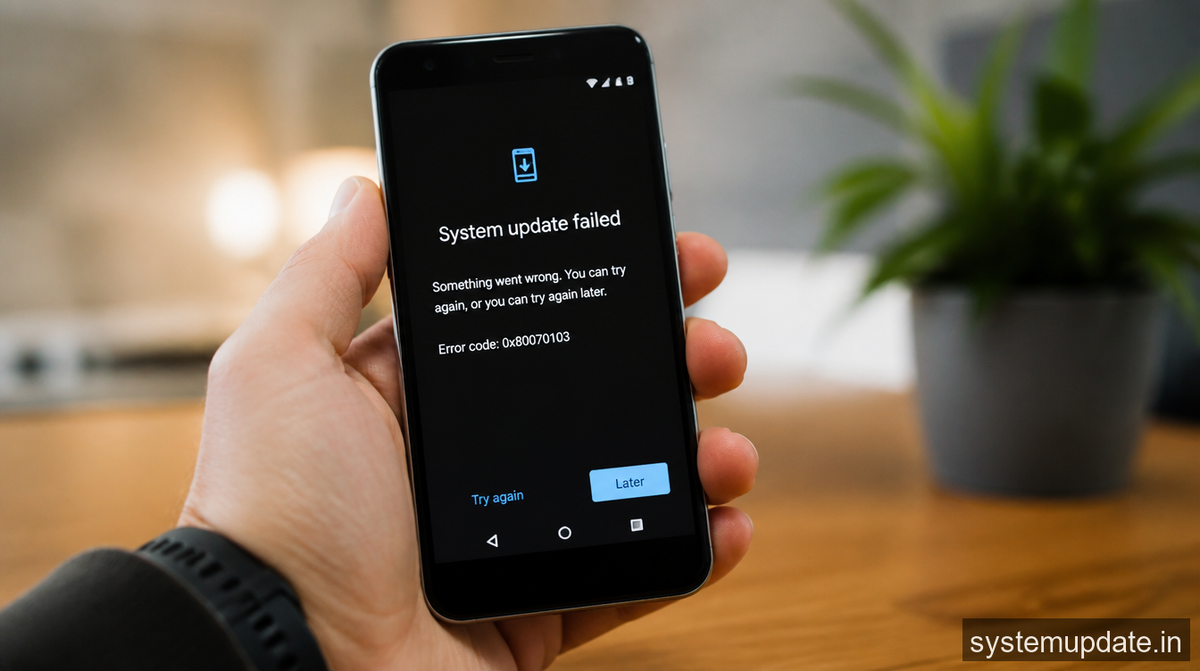 How to Fix Android Update Failed Error 2026 1 How to fix Android update failed error