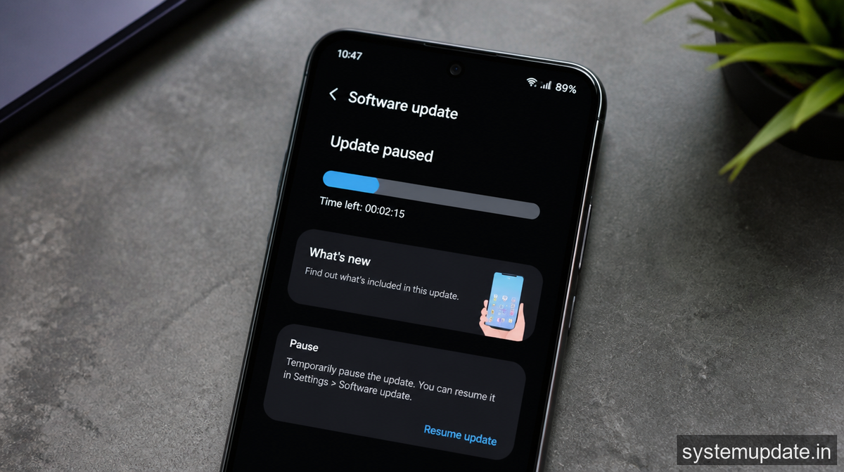 How to Fix Software Update Paused on Android 2026 2 How to fix software update paused on Android
