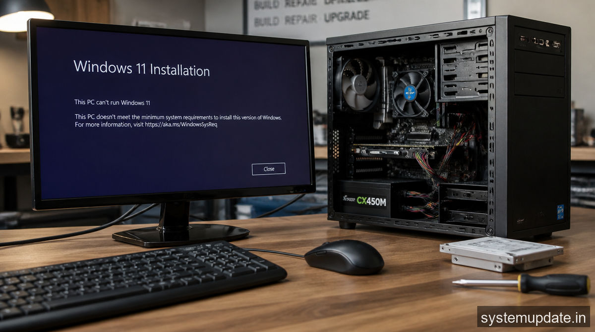How to Fix Windows 11 Installation Errors on Older PCs