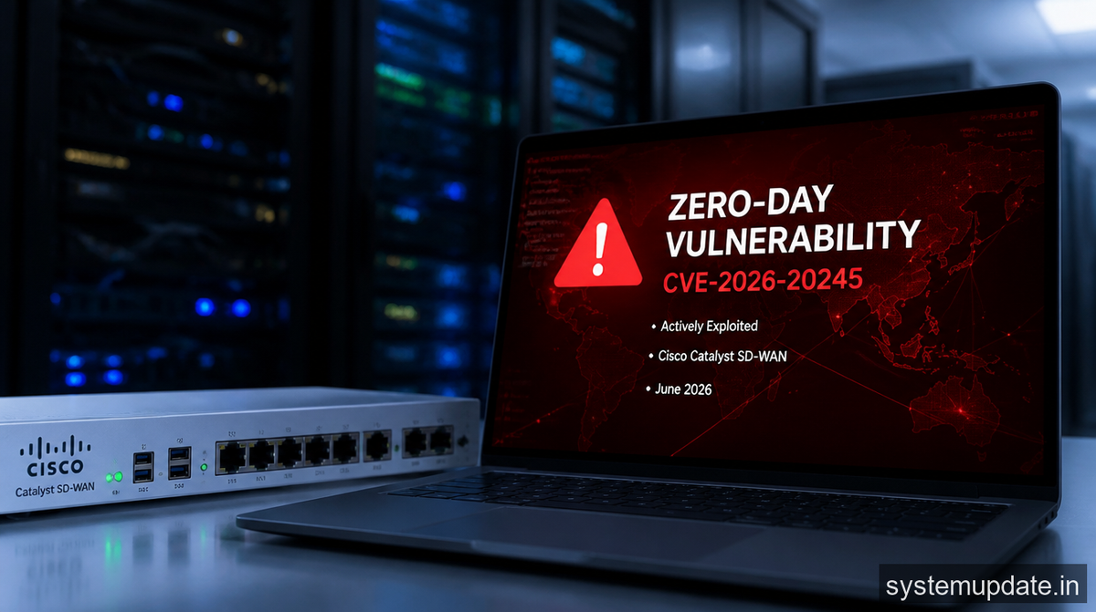 Cisco Catalyst SD-WAN Zero-Day CVE-2026-20245 Exploited - June 2026 1 Cisco Catalyst SD-WAN Zero-Day CVE-2026-20245 Exploited — June 2026