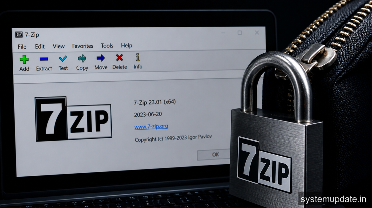 Update now: 7-Zip fixes RCE flaw exploitable with malicious archives - Latest Updates & Guide 2 Update now: 7-Zip fixes RCE flaw exploitable with malicious archives