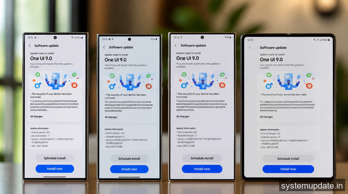 Samsung Expands One UI 9 Rollout to Older Galaxy S and Z Series