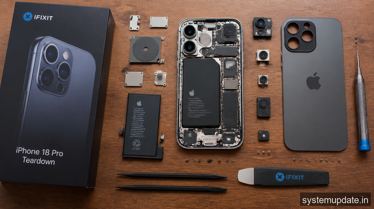 iFixit Teardown Reveals iPhone 18 Pro’s Variable Aperture and Repair Concerns – 2026 2 iFixit Teardown Reveals iPhone 18 Pro’s Variable Aperture and Repair Concerns